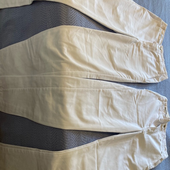 Set of two white Regent work pants. Size 24. - Picture 4 of 4